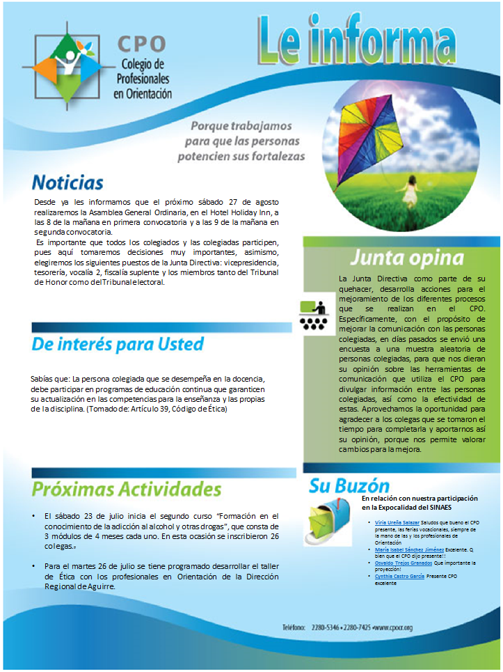 Como Hacer Un Boletin Informativo Para Niños Hay Niños