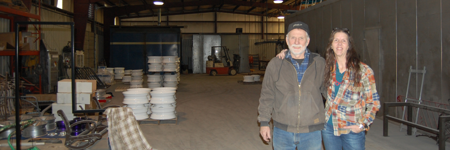 Custom Powder Coating Services Inc. Fayetteville, AR Sandblasting