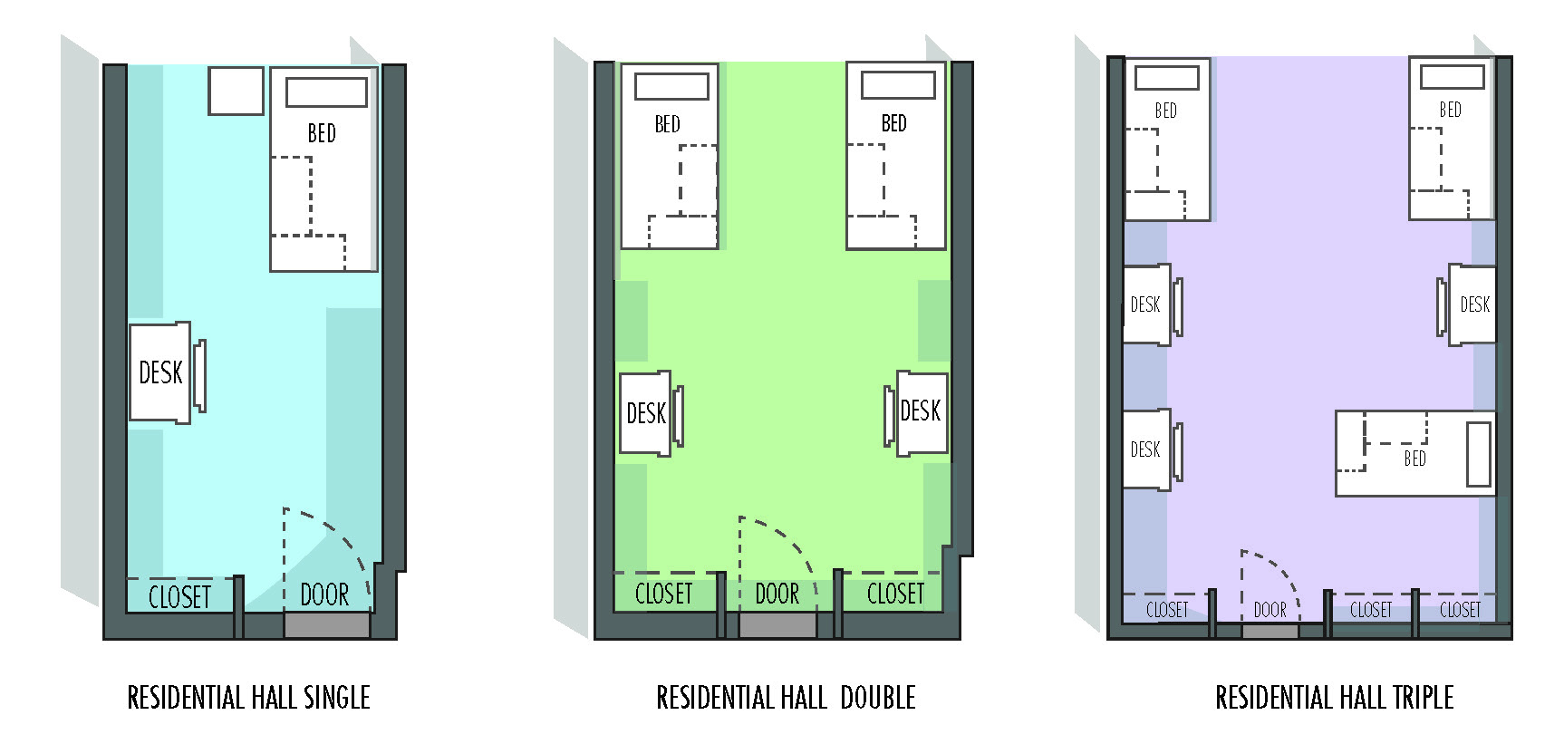 Residence Hall Floor Plan