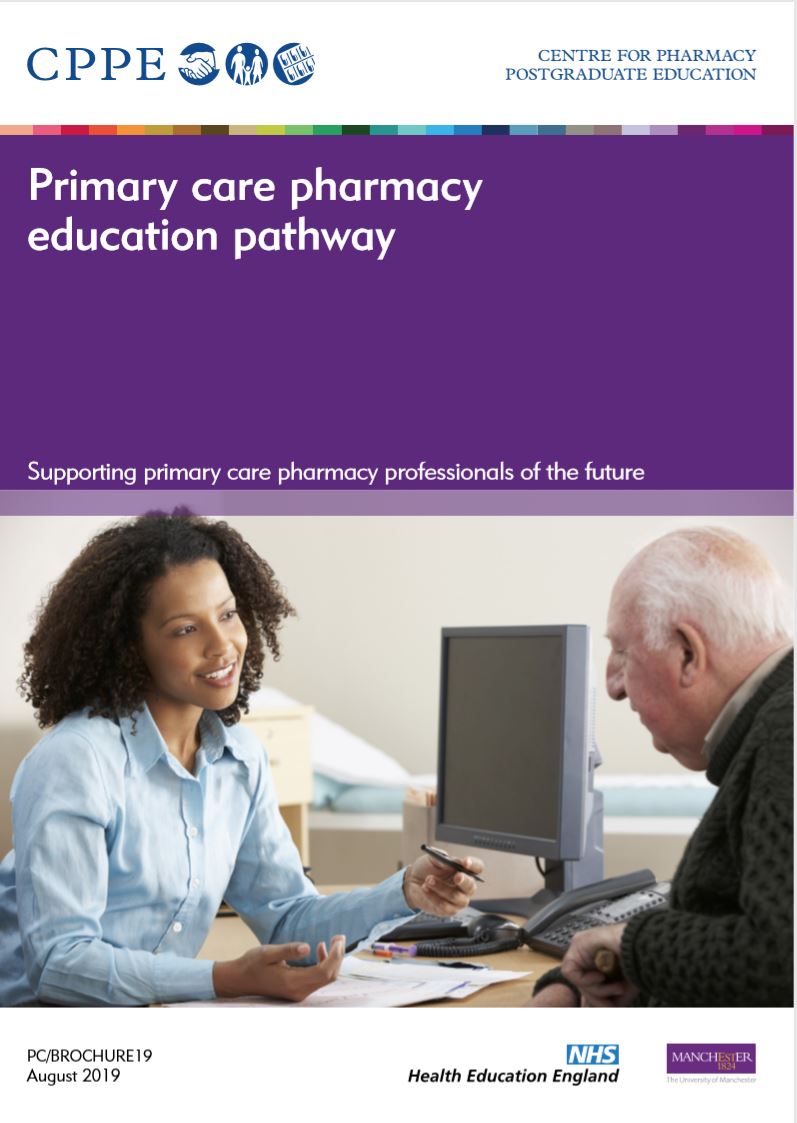 Primary care pharmacy education pathway CPPE