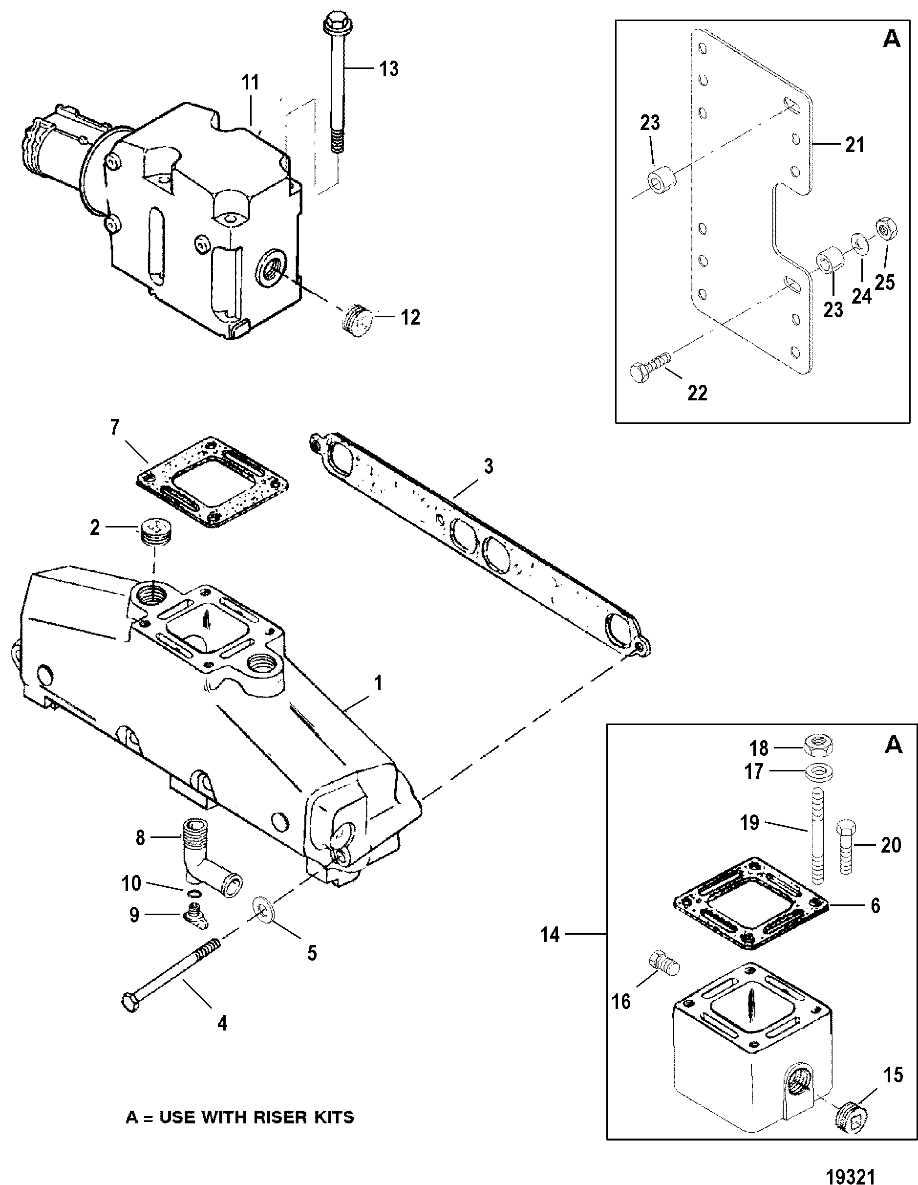 CP Performance - Exhaust Manifold And Exhaust Elbow