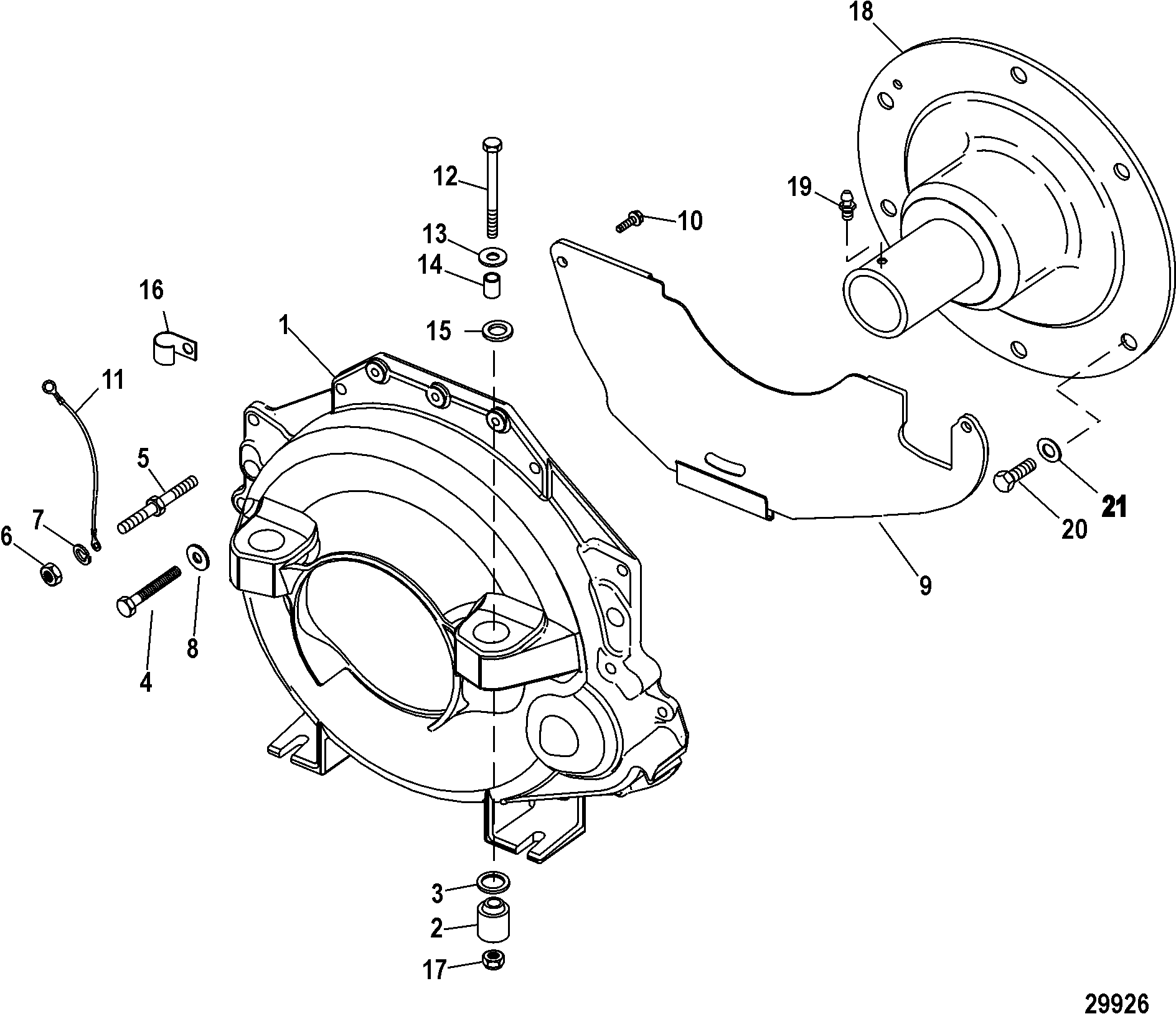 CP Performance Flywheel Housing
