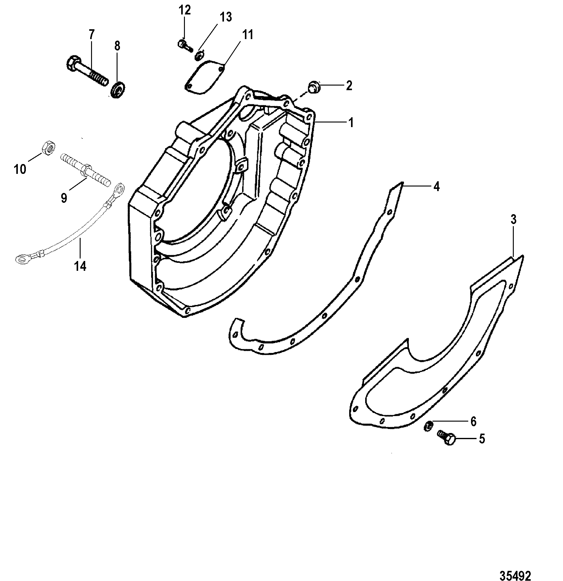 CP Performance Flywheel Housing (With Blacktrac)