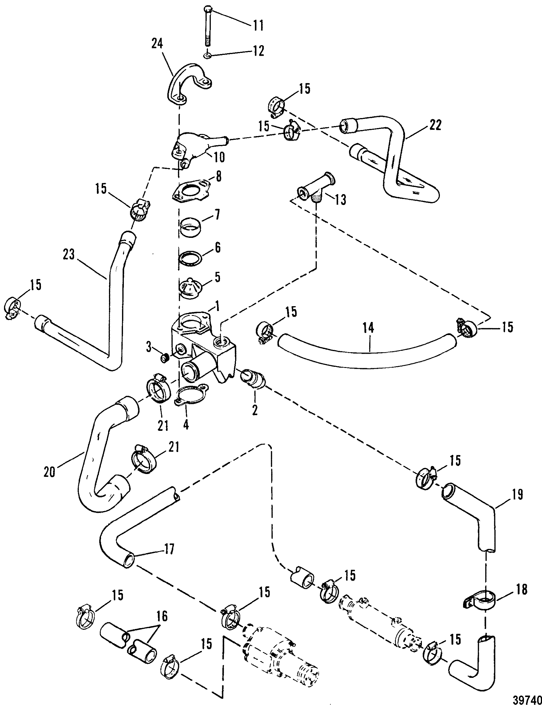 CP Performance - Thermostat Housing (Old Design)