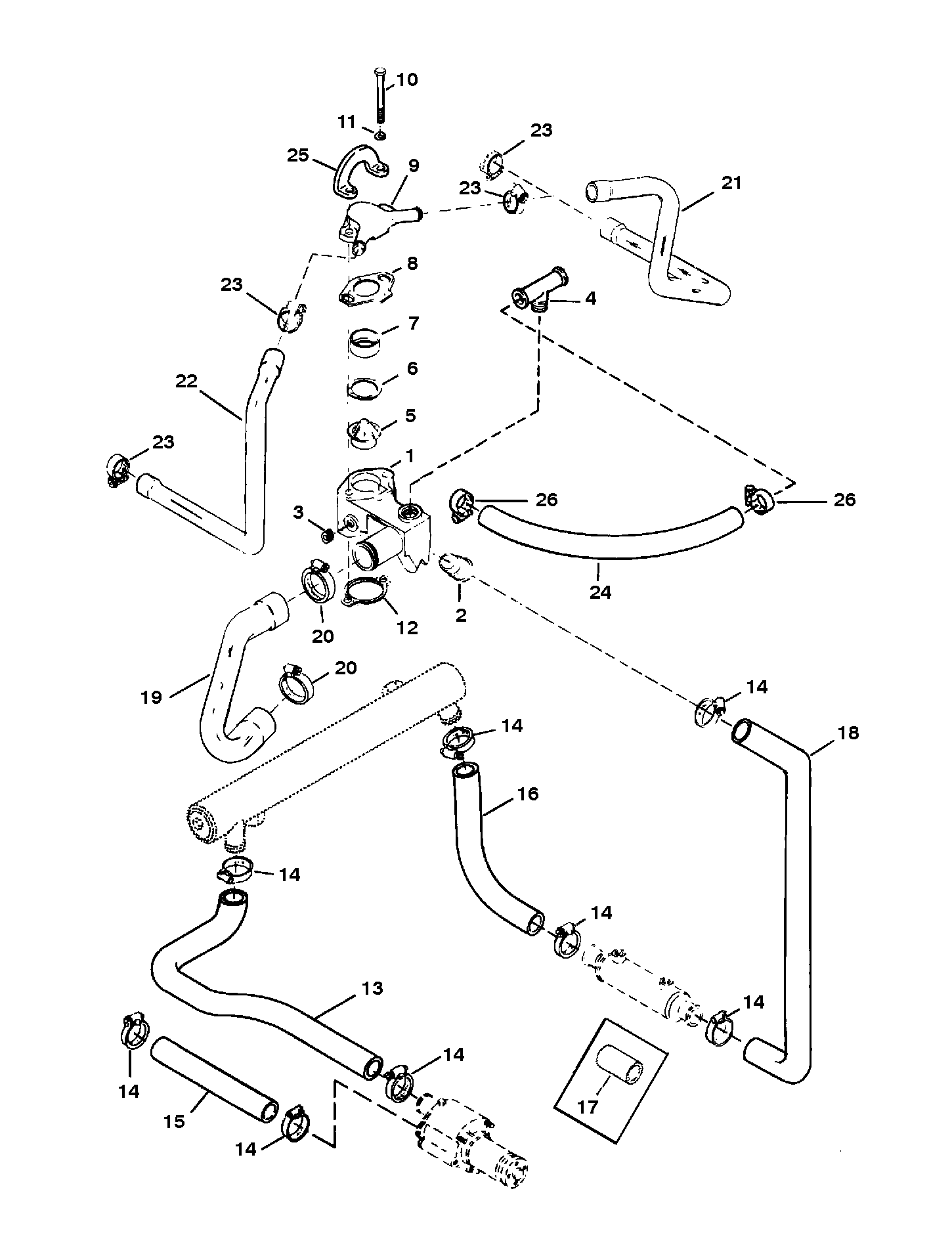 CP Performance - Thermostat Housing