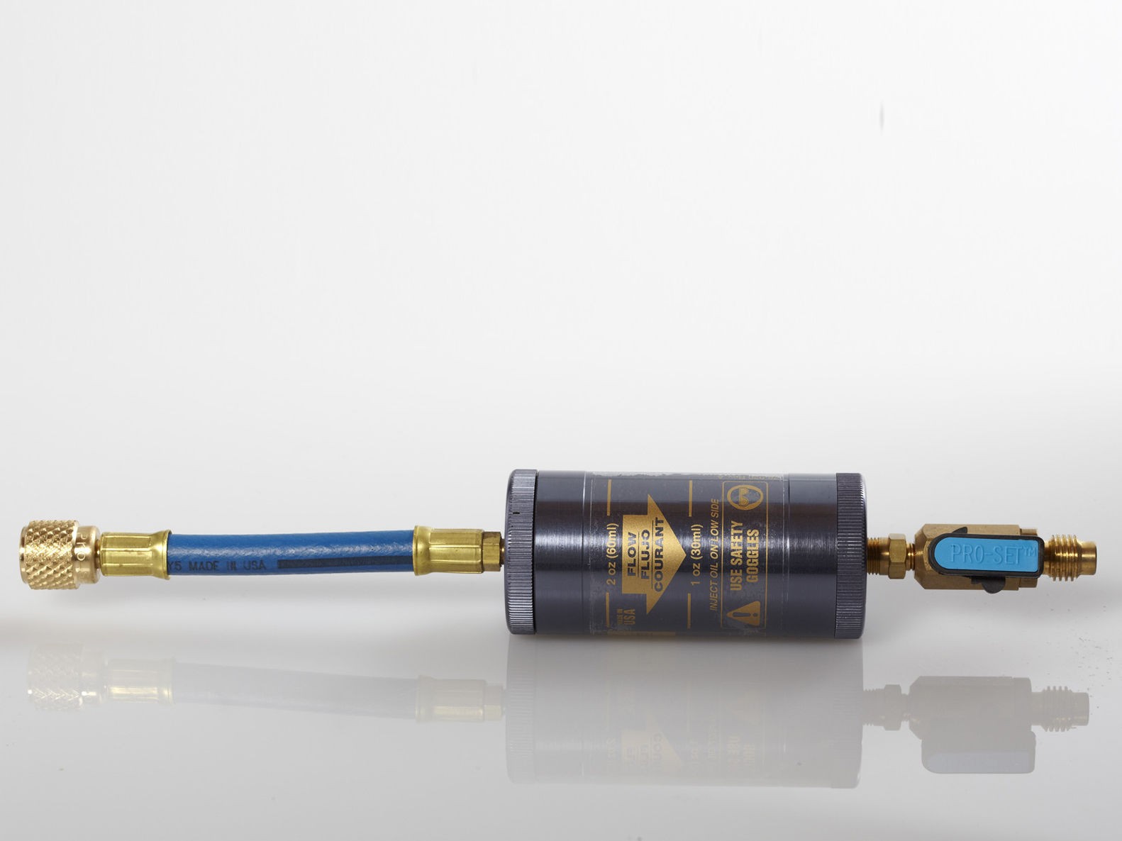 TLJ4 Refillable Expandable SAE Oil Dye Injector for A/C System