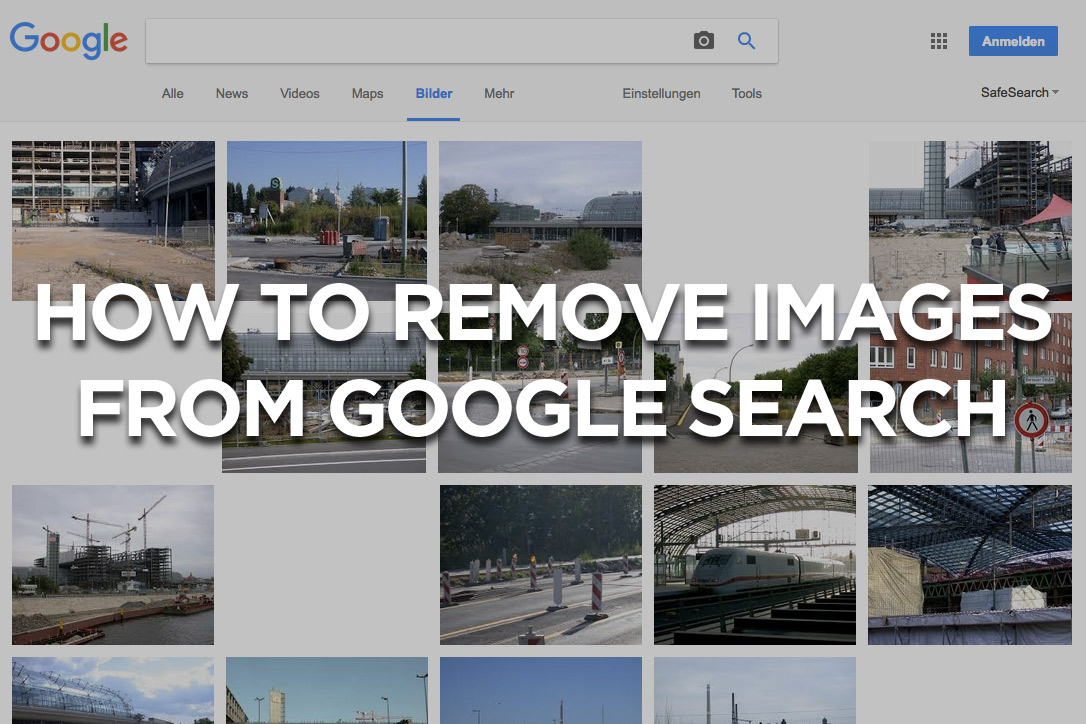 How to remove images from Google image search