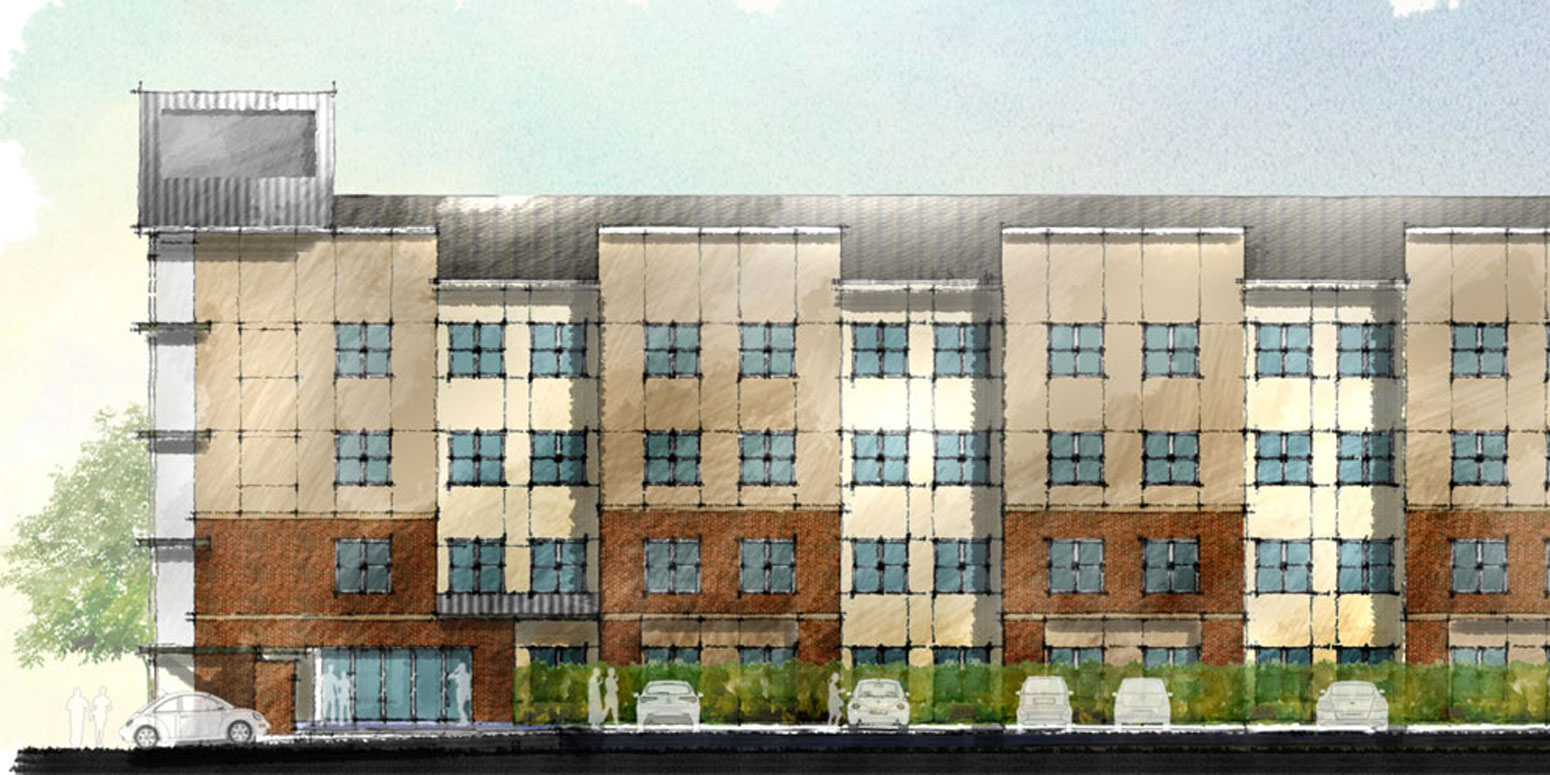 401 2nd Street Apartments Concept CPY ARCH