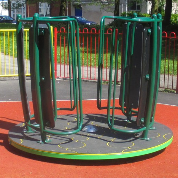 Junior Outdoor Playground Roundabouts & Gravity Spinner Rides