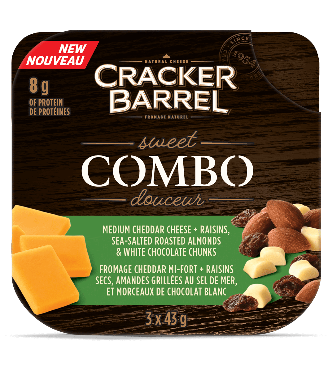 Medium Sweet Combo Snacks Our Cheese Cracker Barrel