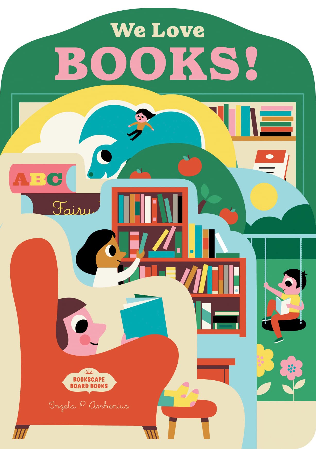 Review We Love Books is delightful addition to Bookscape Board Book series
