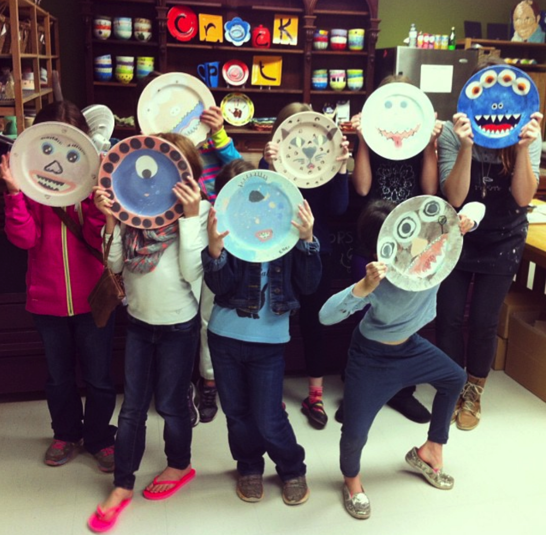 Ceramic Painting Parties Crack Pot Studio