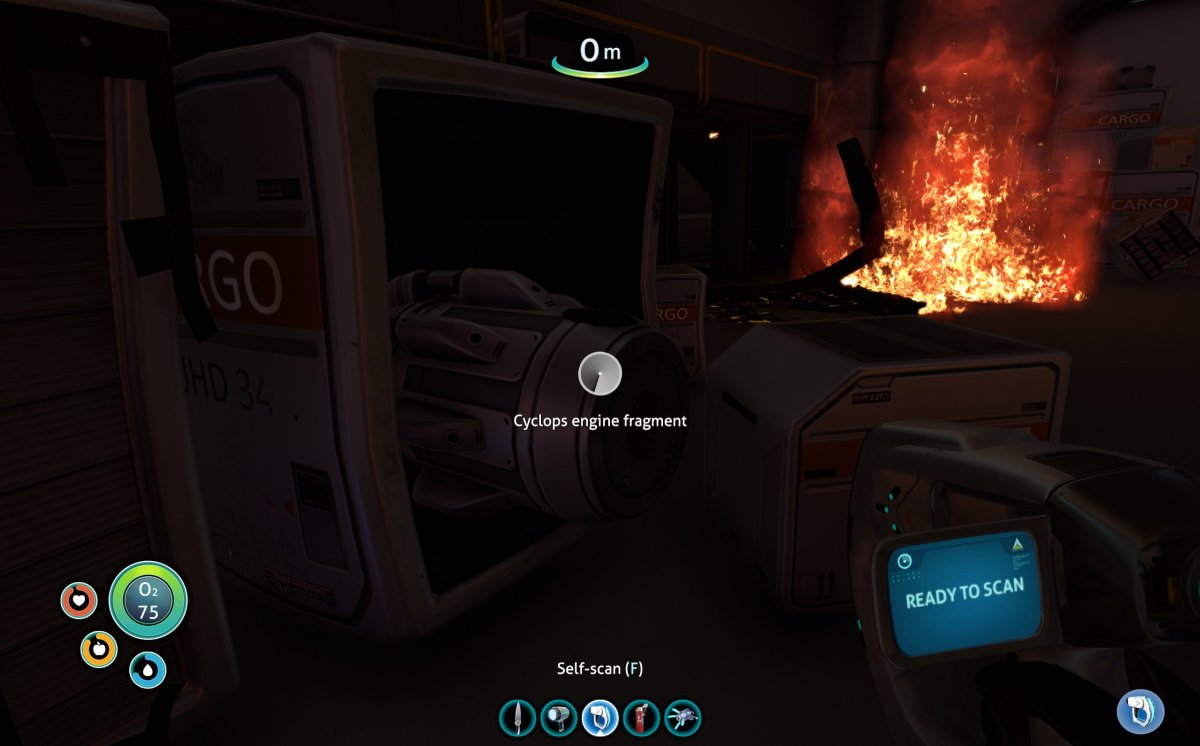 Subnautica Aurora Administration and Cargo Bay Craftable Worlds