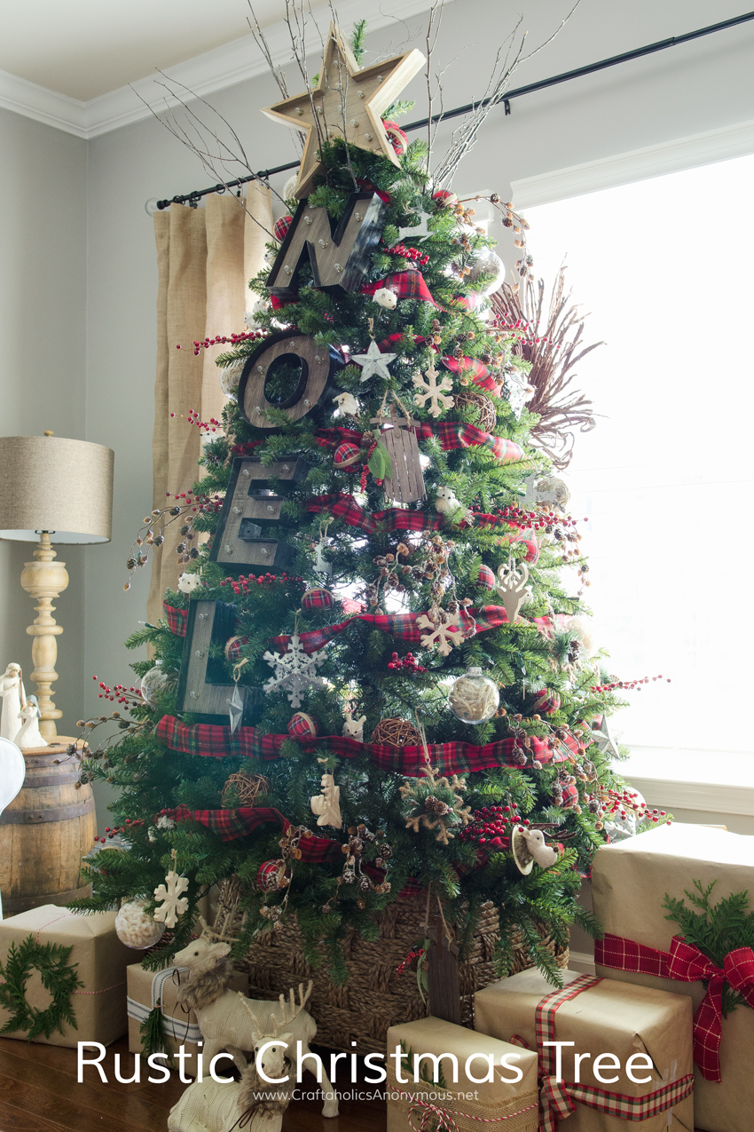 Rustic Christmas Tree 2023 Craftaholics Anonymous® Rustic Marquee Christmas Tree
