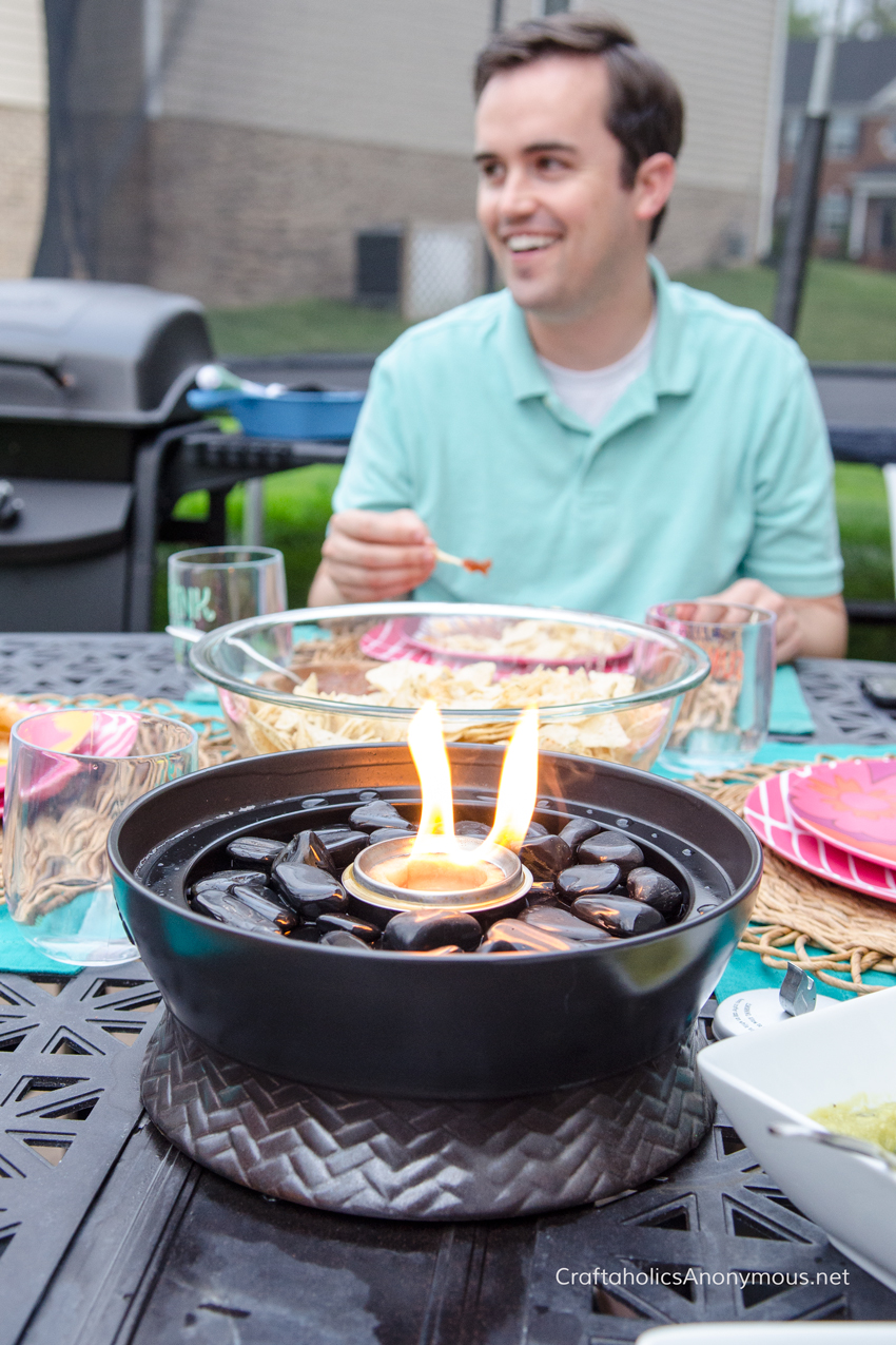 Craftaholics Anonymous® TIKI Brand Tabletop Firepiece