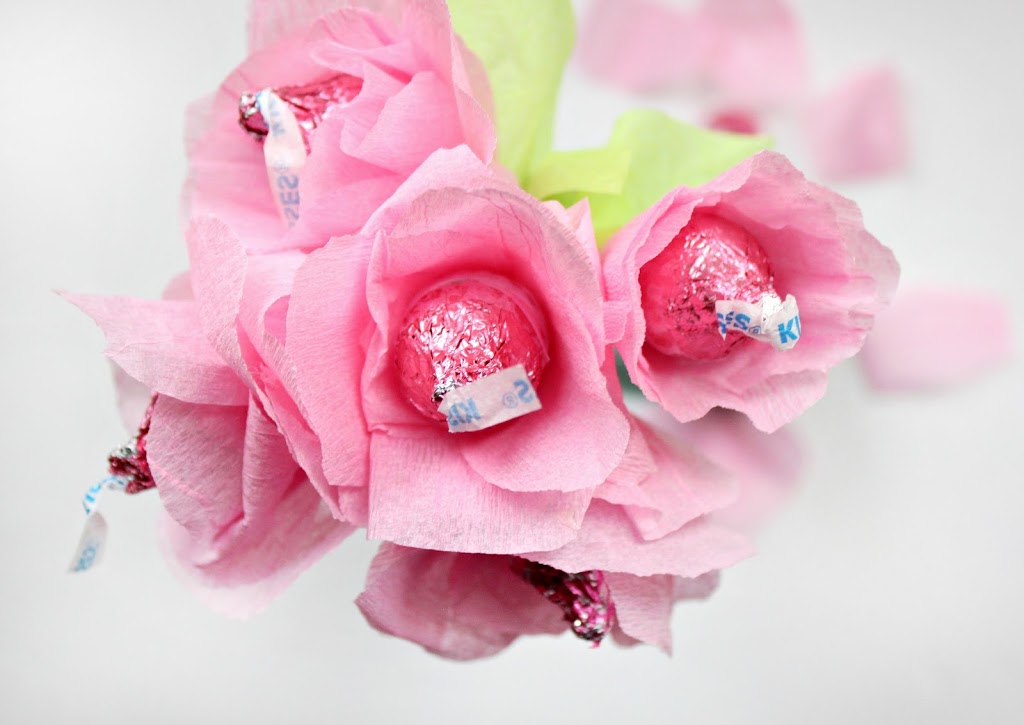 Hersheys Kisses Roses Sweet Valentine Craft