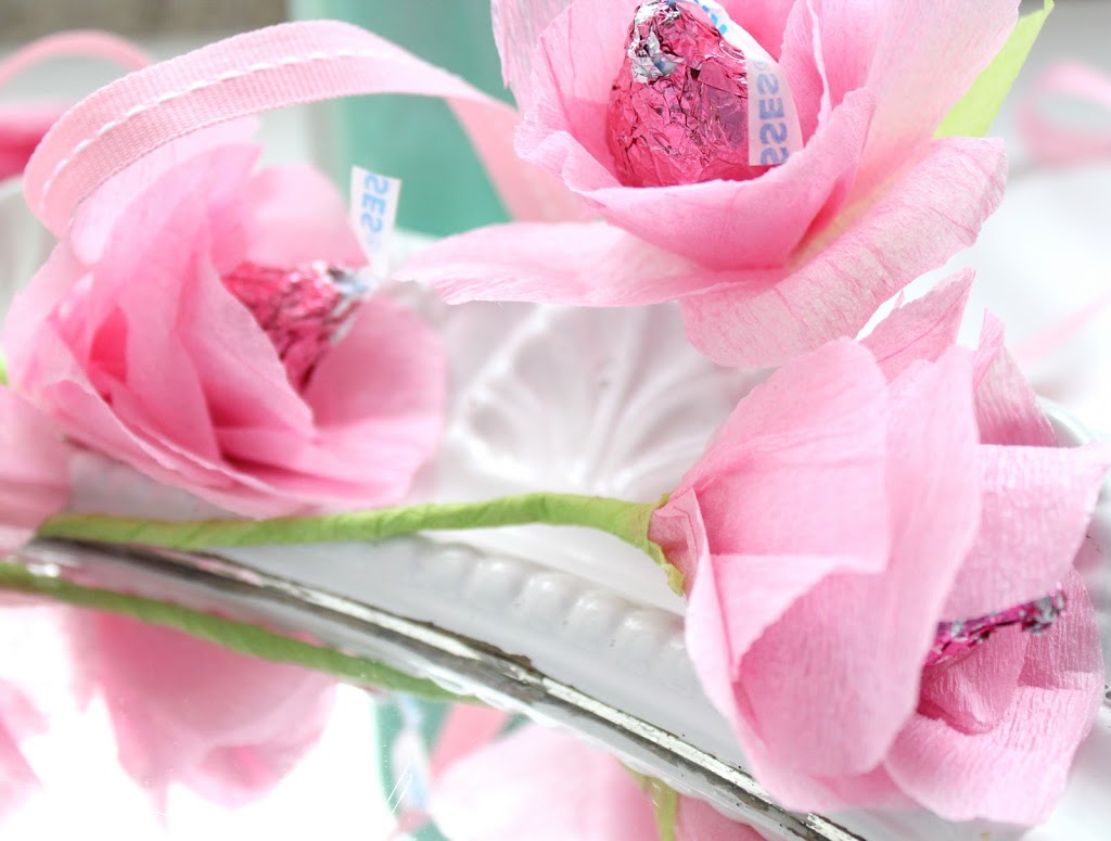 Hersheys Kisses Roses Sweet Valentine Craft