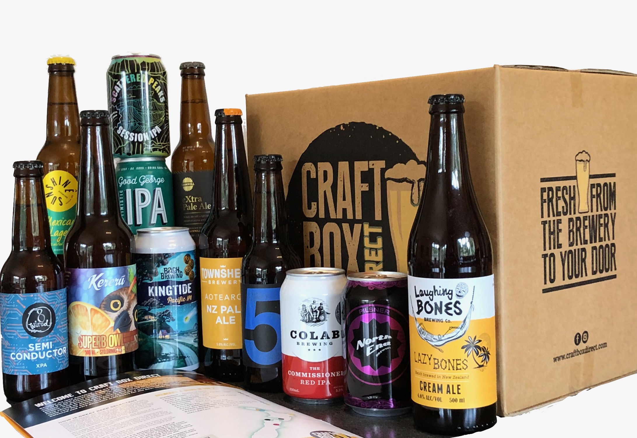 NZ Craft Beer Subscription Craft Box Direct