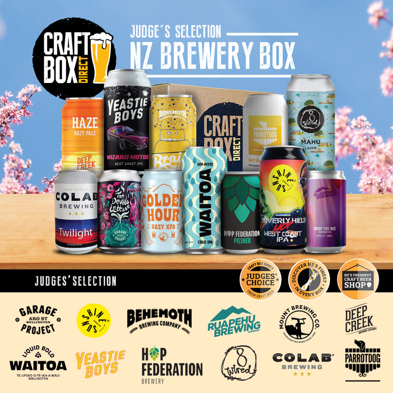 NZ Brewery Box Judges Selection 2 Craft Box Direct