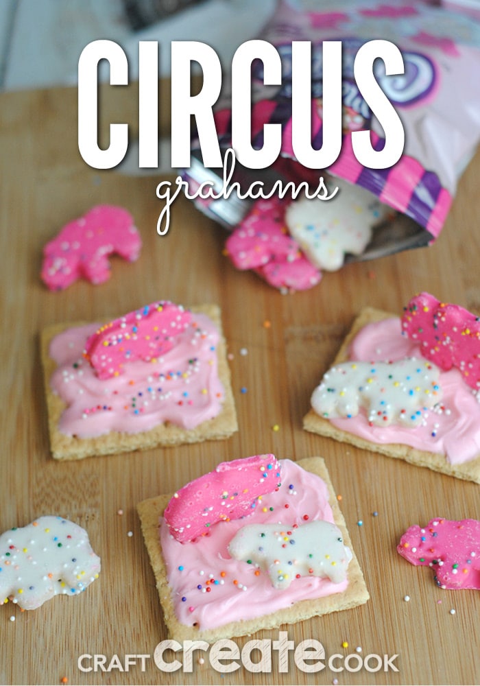 Fun and Easy Kids Circus Grahams Craft Create Cook