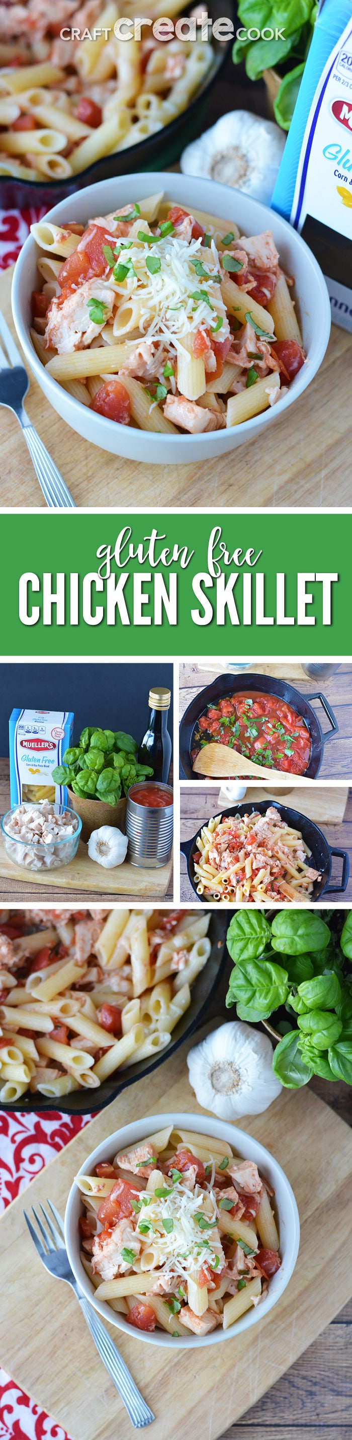 Gluten Free Chicken Skillet Craft Create Cook