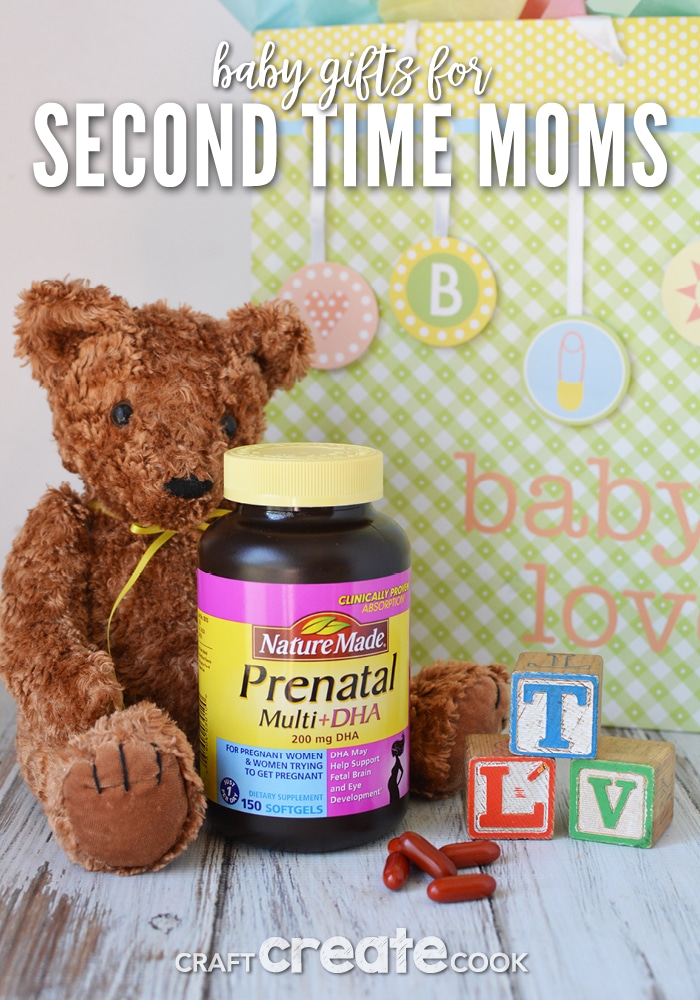 Baby Gifts for Second Time Moms Craft Create Cook