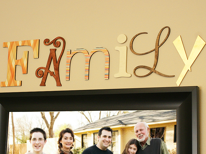 DIY Family Wall Art DIY Home Decor