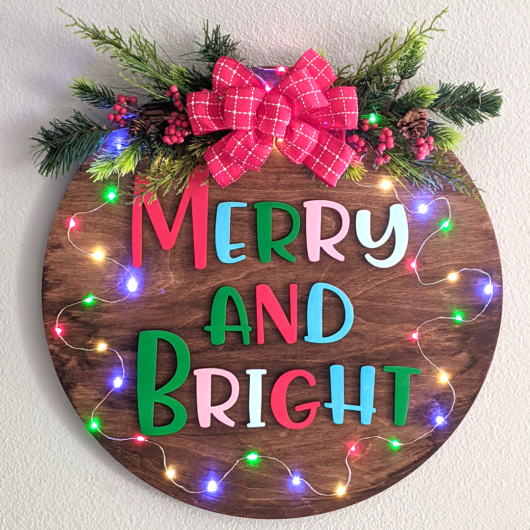 DIY Christmas Door Hanger Ideas