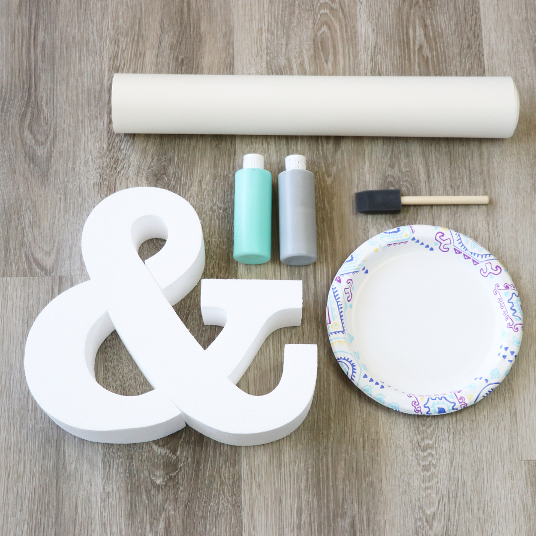 How to Paint Foam Letters Like a Pro DIY