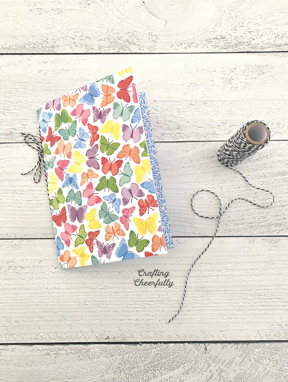 DIY Journal for Kids Using Scrapbook Paper Crafting Cheerfully