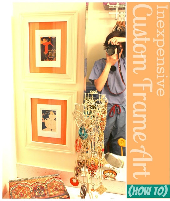 How to make custom Frames for less (Guest Post) Craftionary