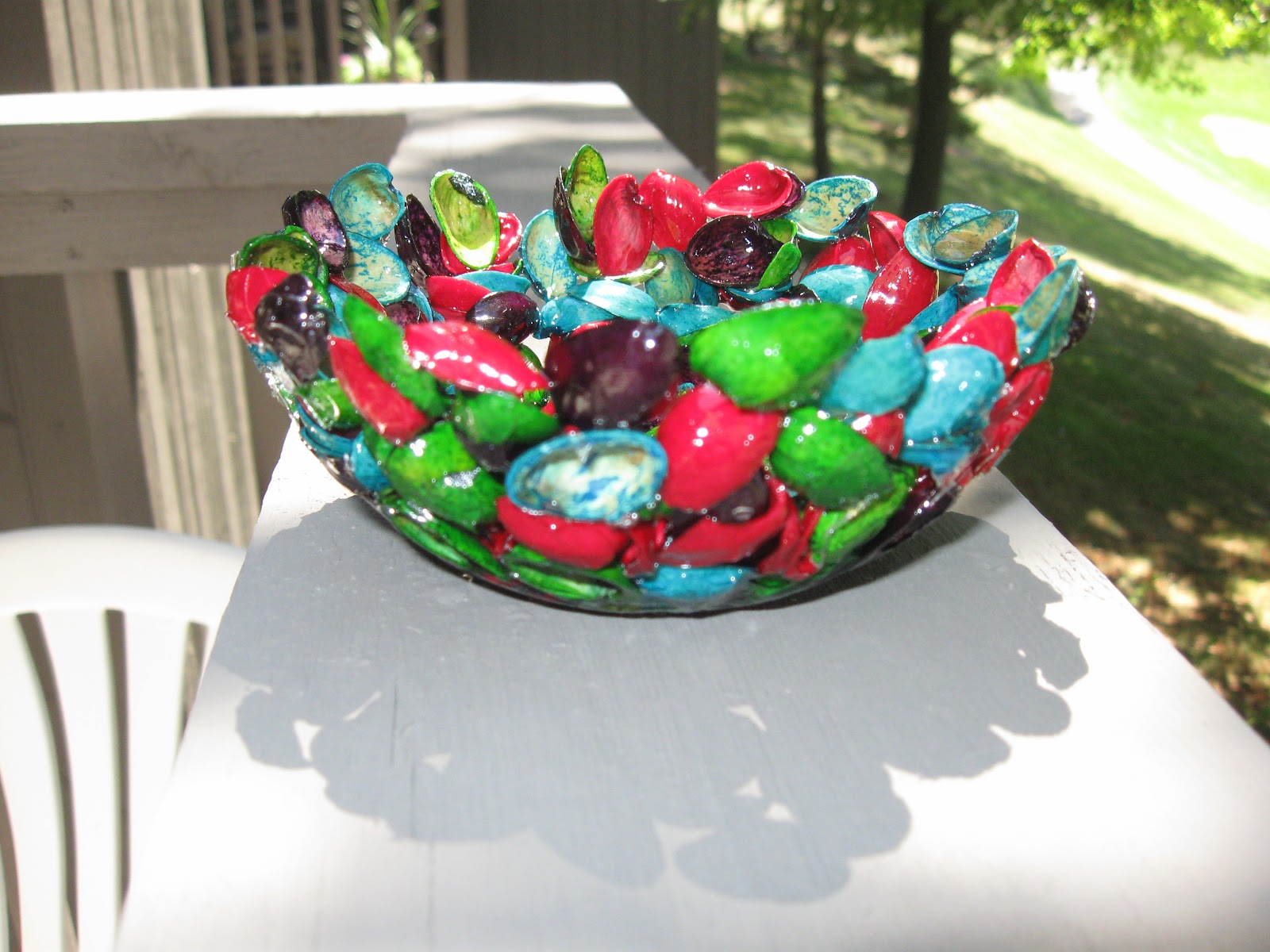 Pistachio Shell Bowl Recycling Craft Craft Klatch