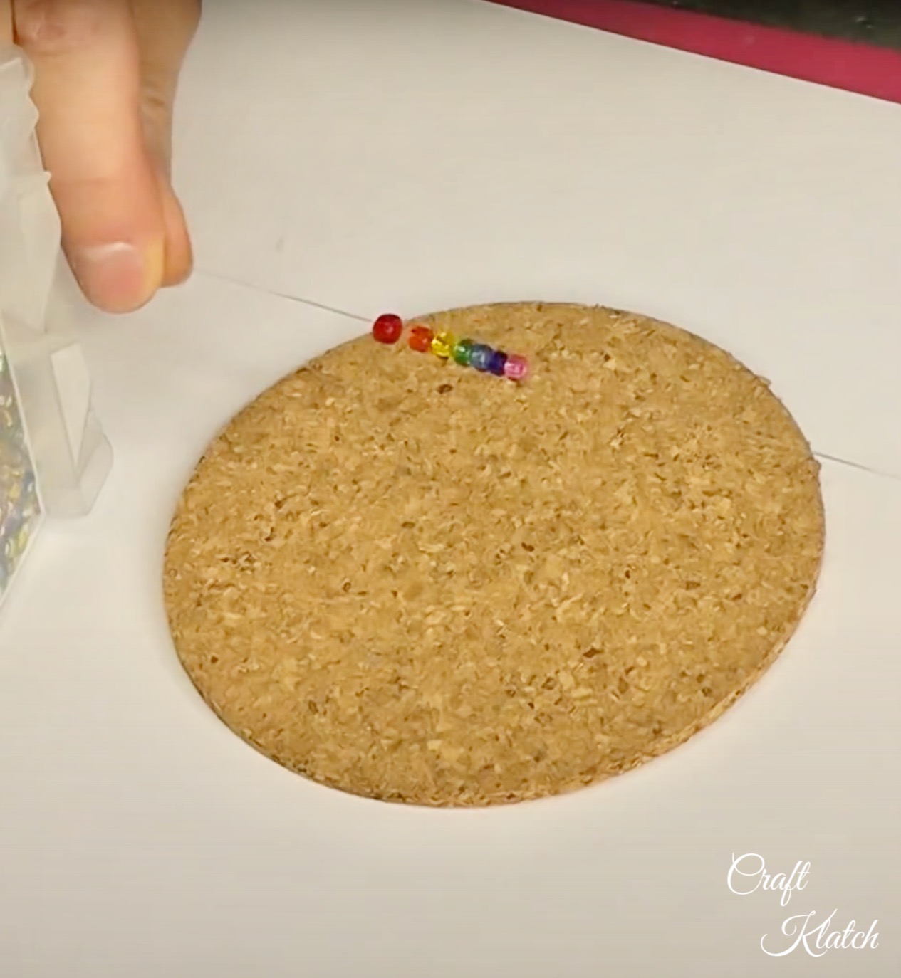 Easy Bead Drink Coaster DIY Project Another Coaster Friday Craft