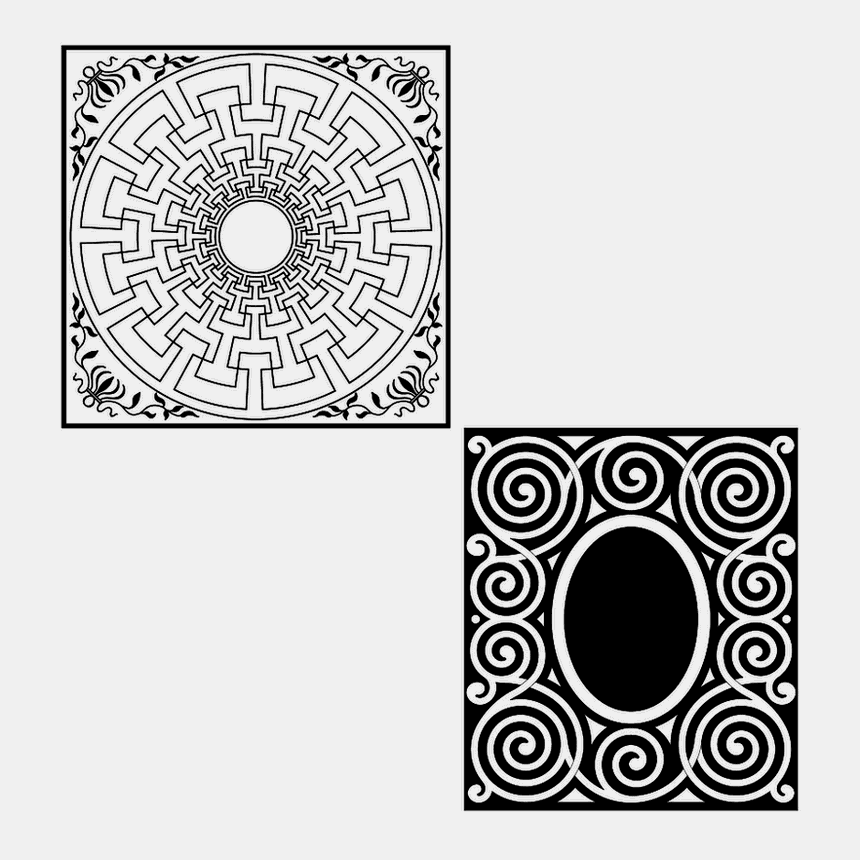 Rectangular geometric patterns CRAFTSMANSPACE