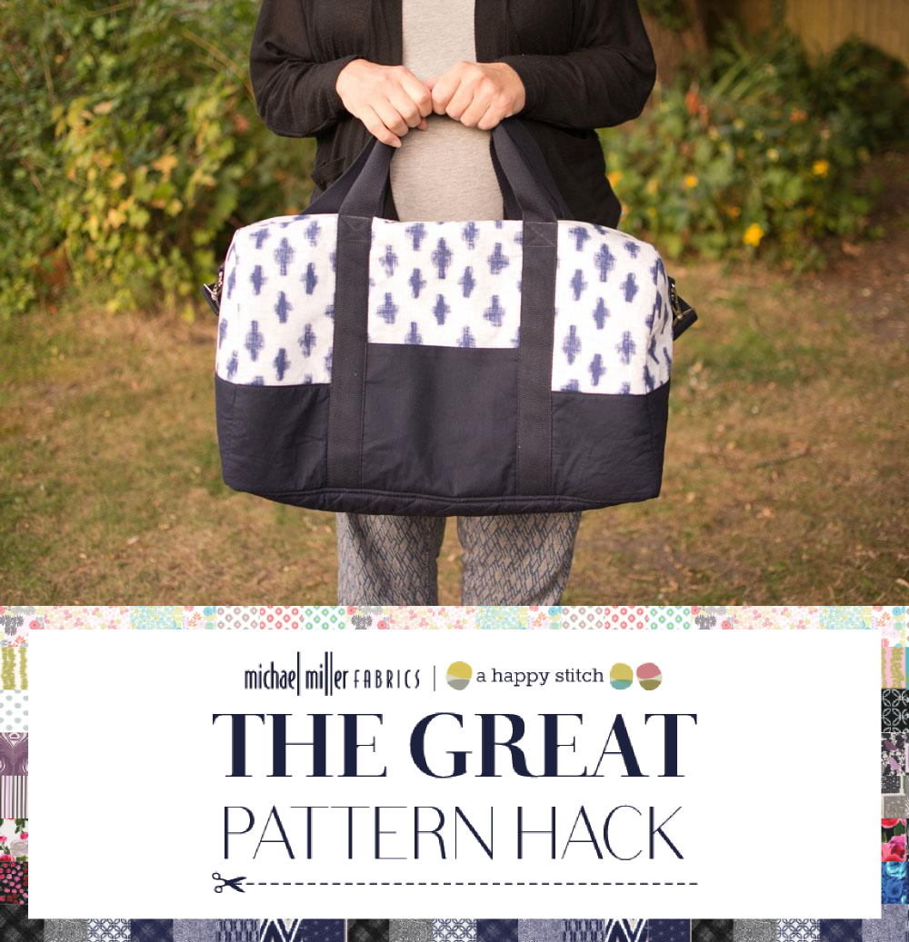 The Great Pattern Hack Portside Duffle Bag Craftstorming