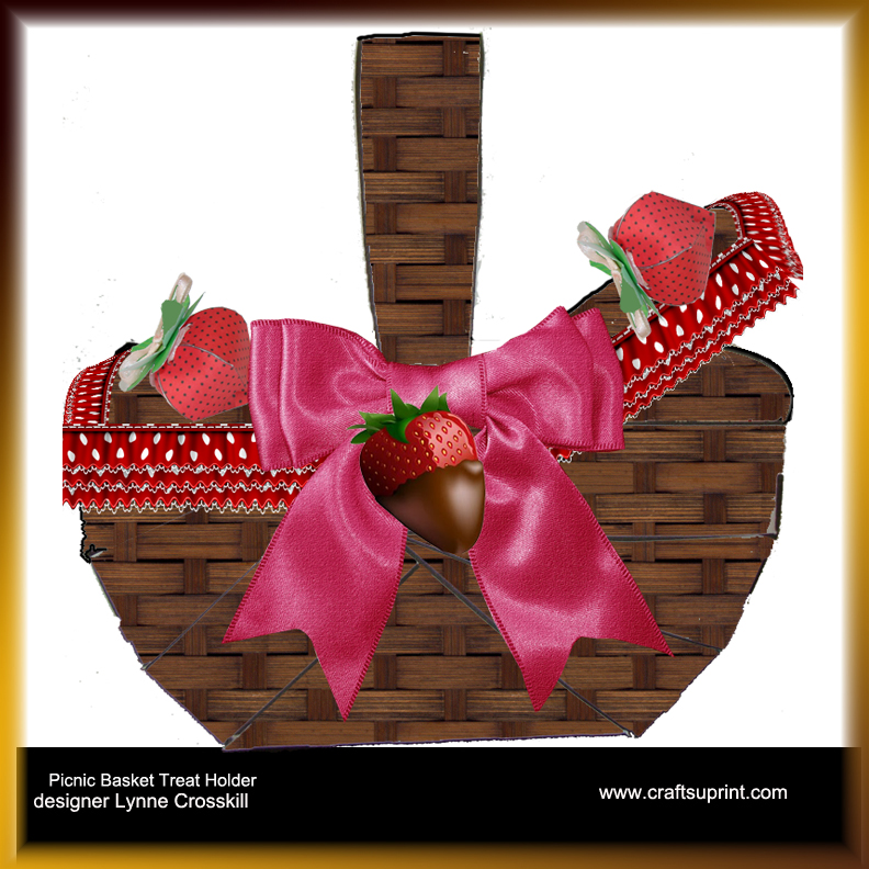 Picnic Basket Treat Holders