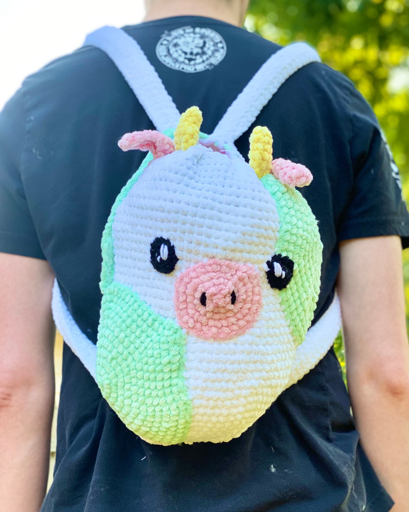 Softie Animal Backpacks Crochet Pattern Crafty Kitty Crochet