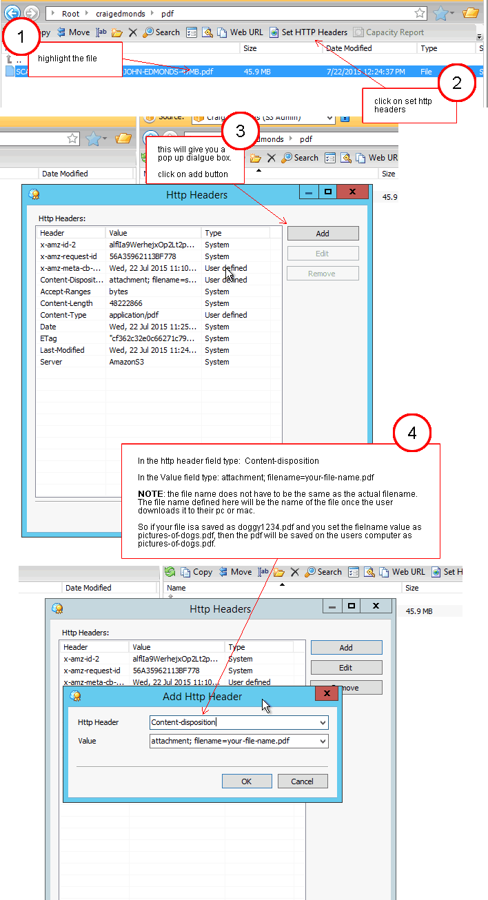 [Solved] Force Amazon S3 File to Download instead of opening in browser