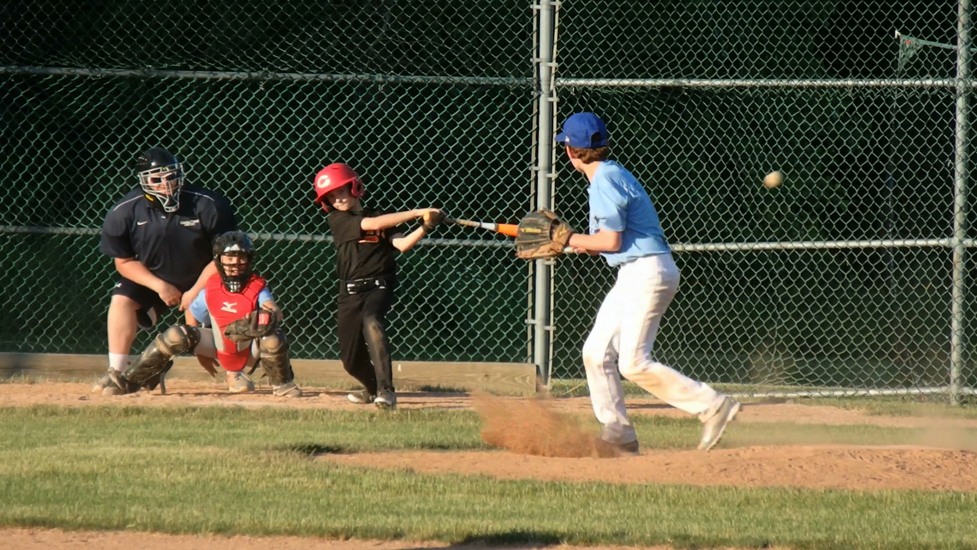 Hit down the thrid base line Craig's Devils Report