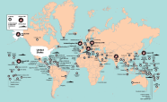 Cool World Map Of American Military Bases 2022 World Map With Major