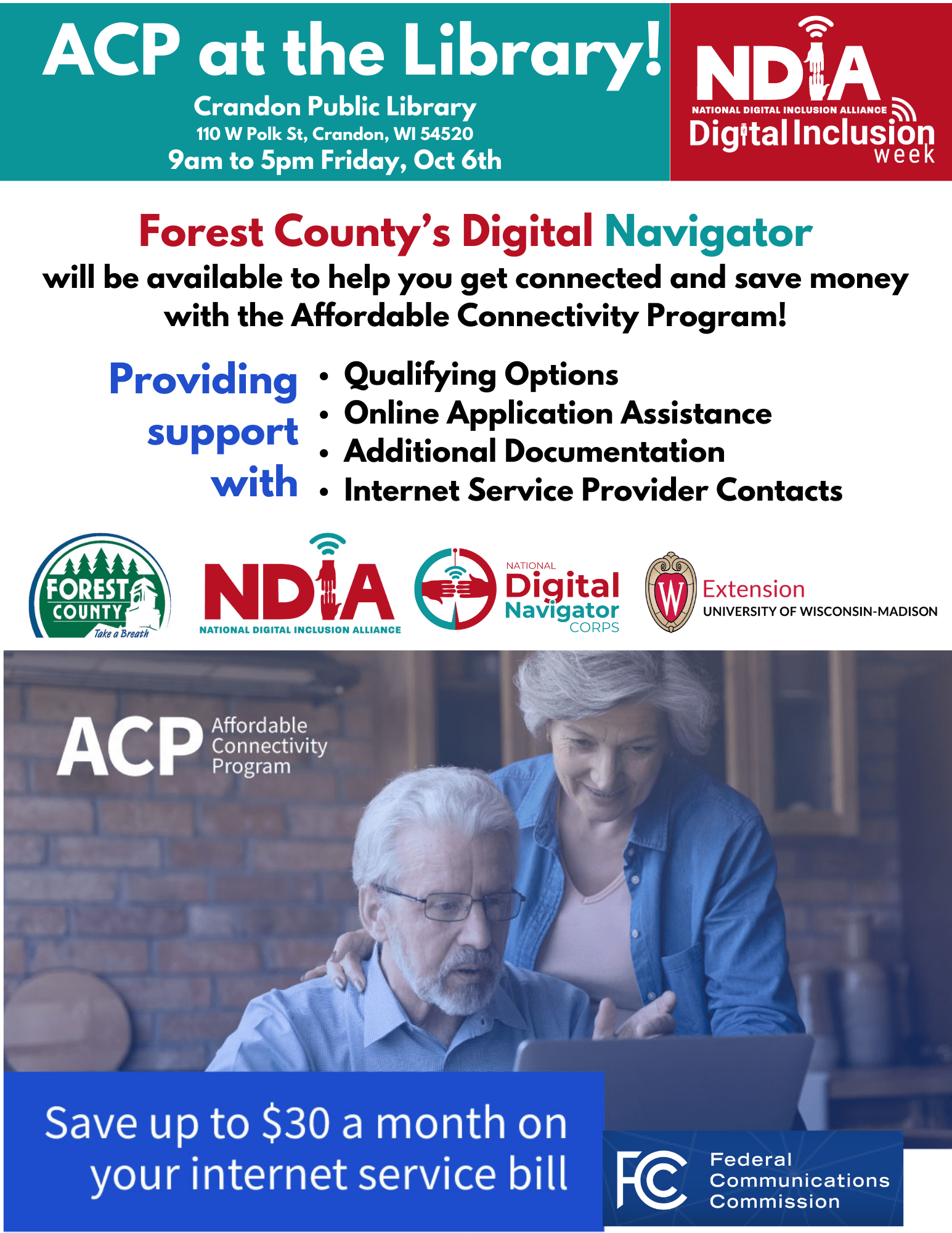 Crandon Public Library Expanding Your World