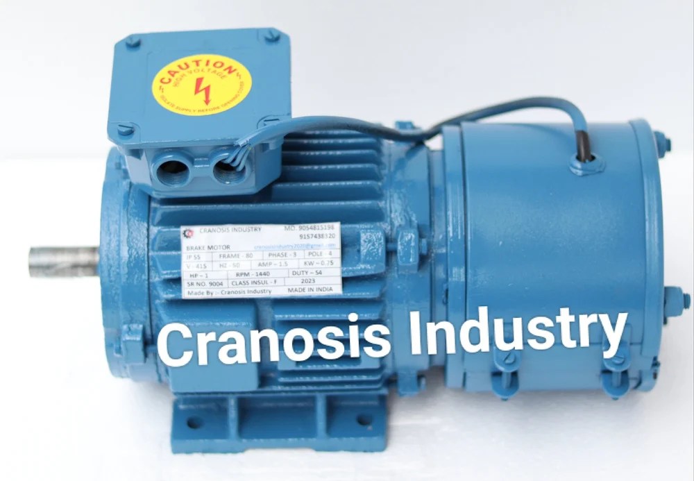 Braking AC Induction Motor Cranosis Industry Manufacturer of Brake