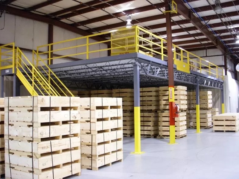 Benefits of Using Mezzanines in Your Warehouse Cranston Material