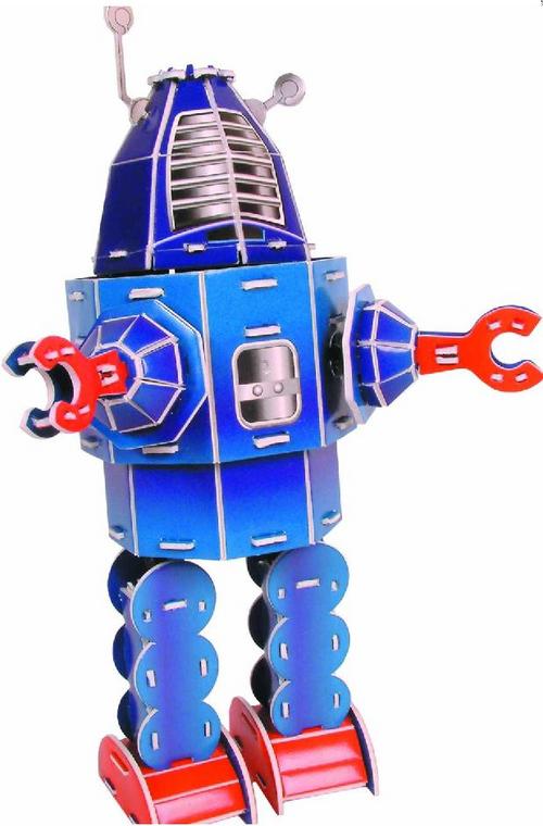 Stitchedtogether DIY retro robot kit / Boing Boing