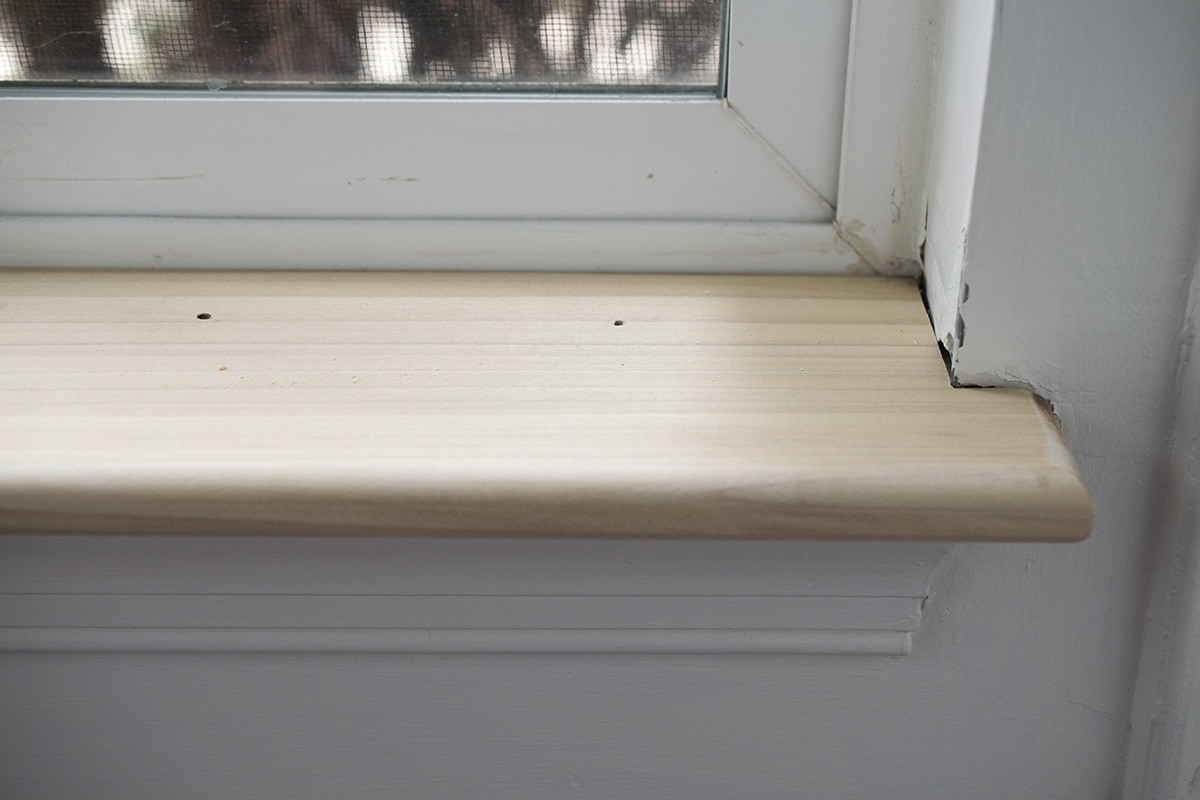 How To Replace An Interior Window Sill | Brokeasshome.com