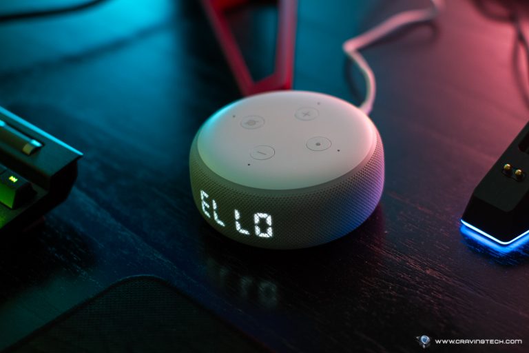 Amazon Echo Dot (3rd Gen) with Clock Review Alexa Alarm Clock