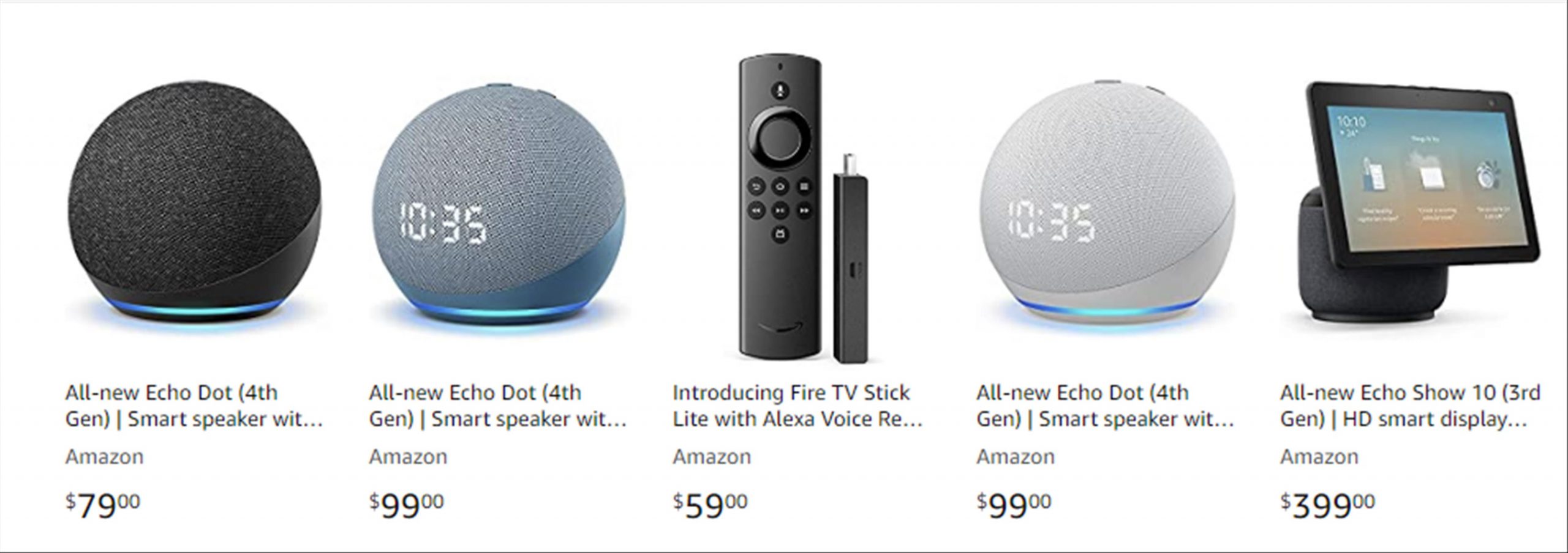 Amazon redesigns the whole Echo family products with new