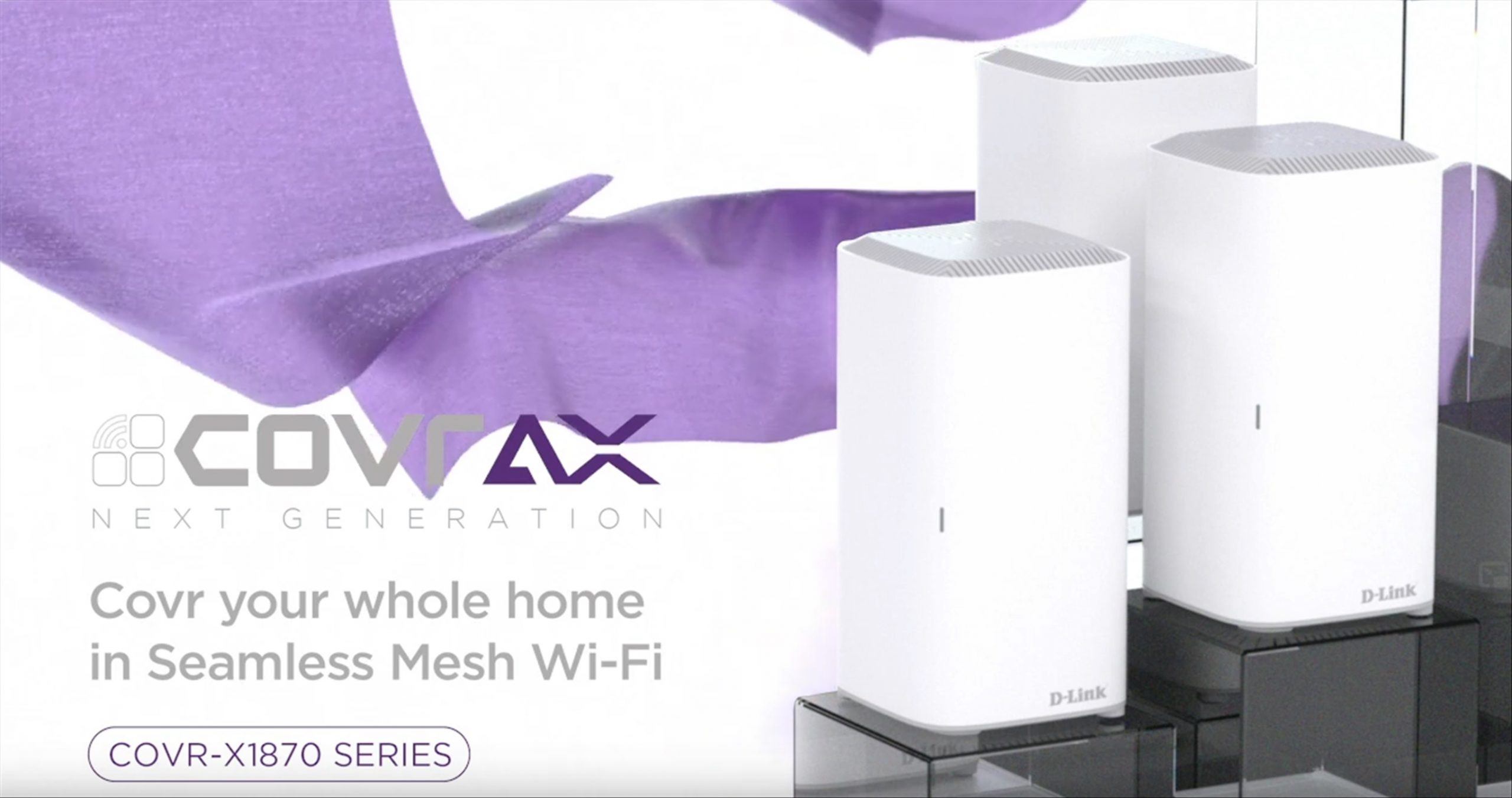 DLink COVR2022 mesh router now comes with McAfee smart protection