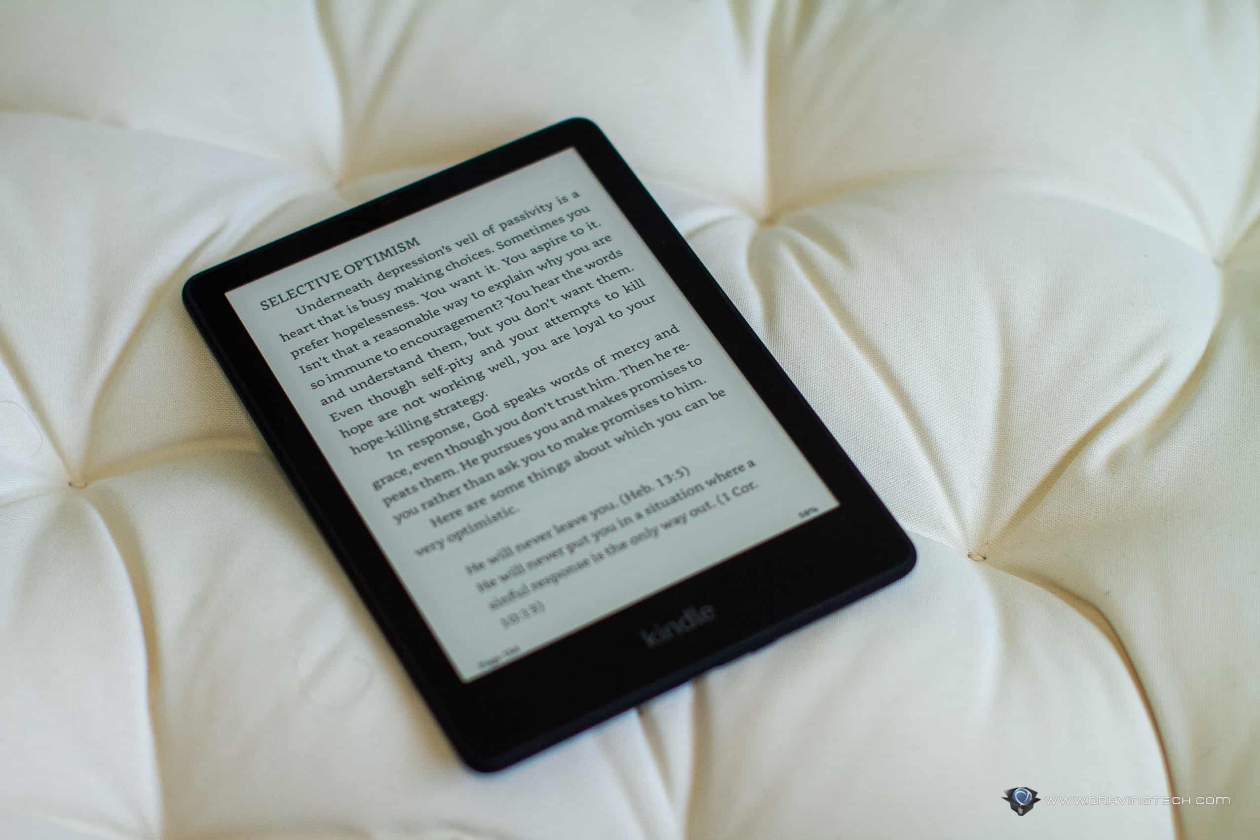 An upgrade to the alreadyamazing Kindle Kindle Paperwhite Signature