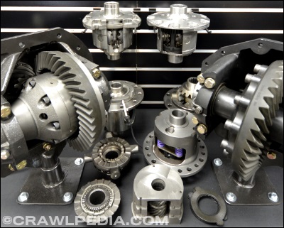 Differential Types and Axle Locker Comparison